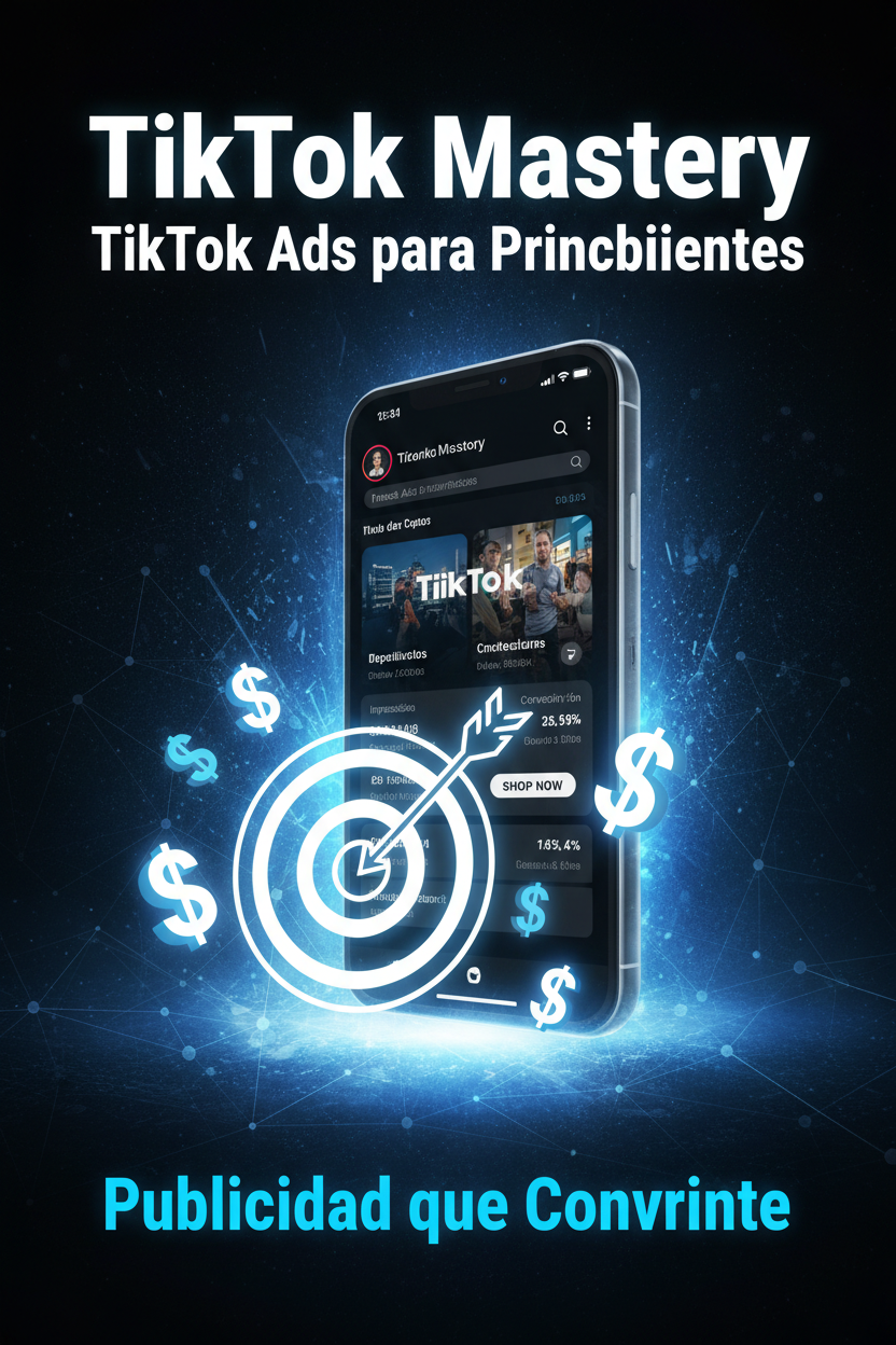 Portada eBook TikTok Mastery: TikTok Ads para Principiantes