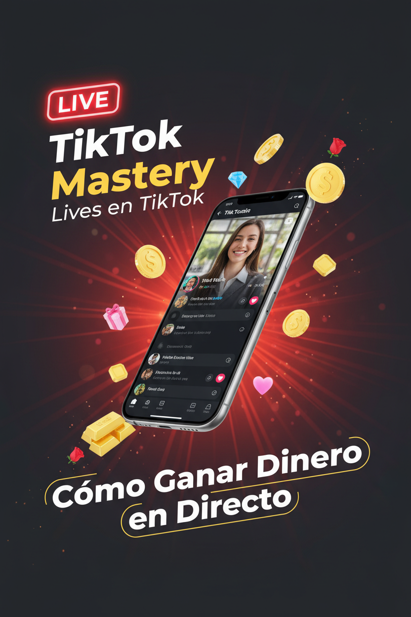 Portada eBook TikTok Mastery: Lives en TikTok